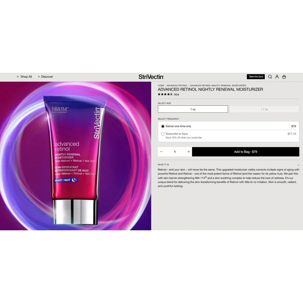 StriVectin $79 1x